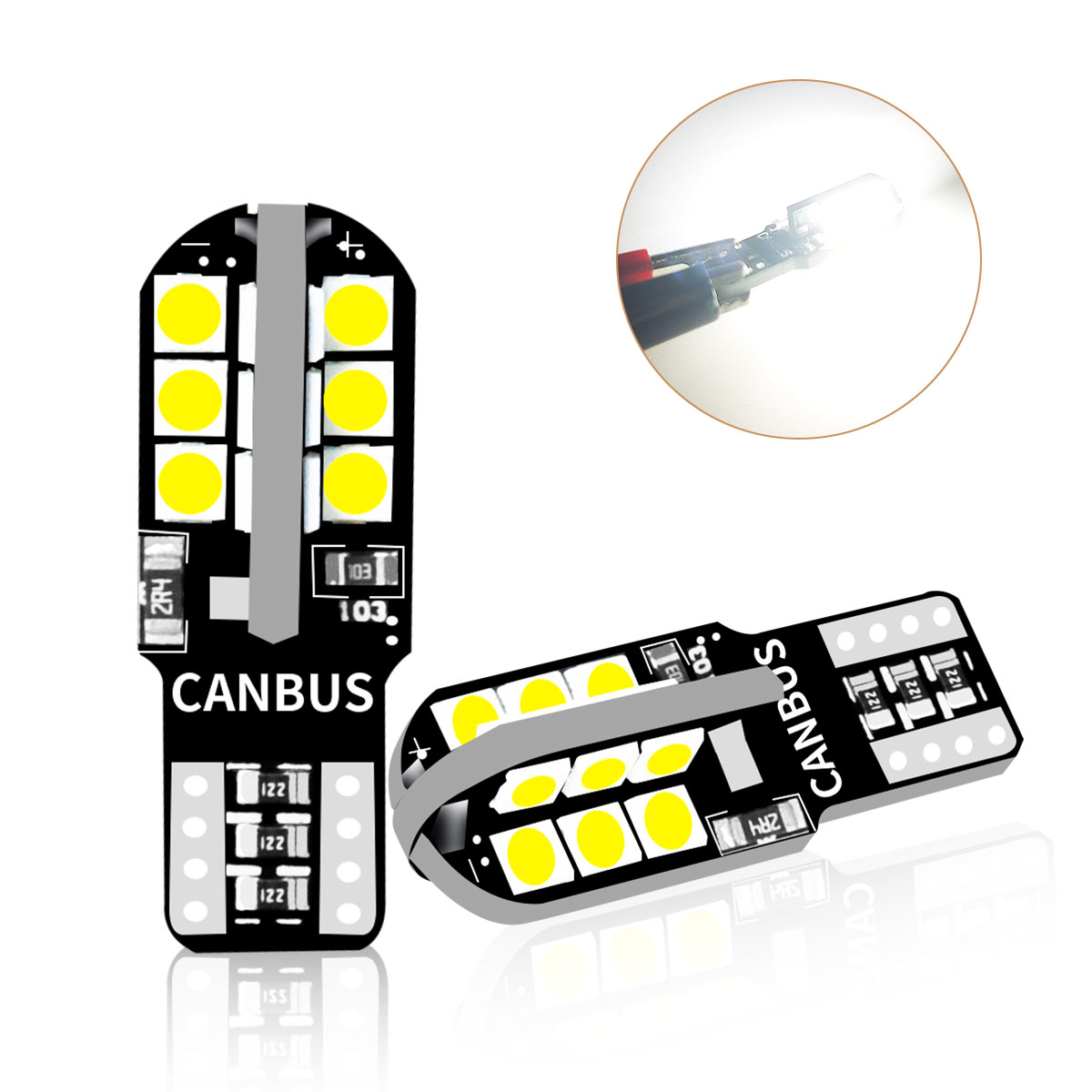 Colour Changing Bulb - Car Signal Bulbs W5W WY5W 192