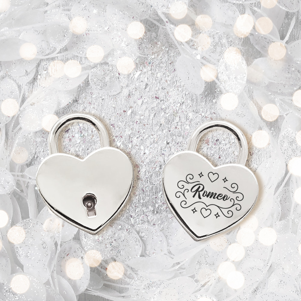 Lighting Decor Wedding - A Customized Love Lock Light Luxury