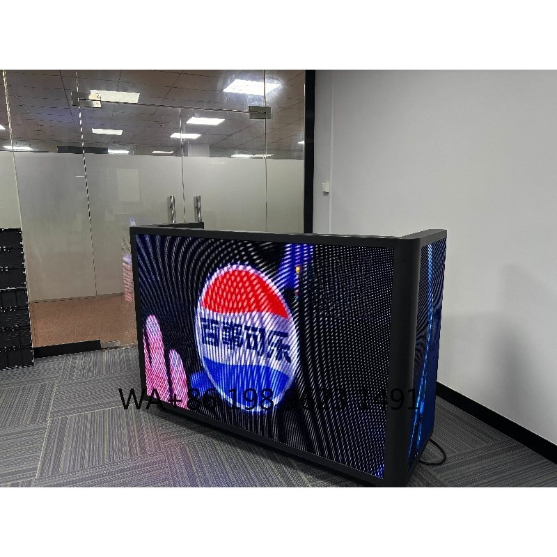 Lighting Decoration Stand - Portable DJ Booth Facade LED Video