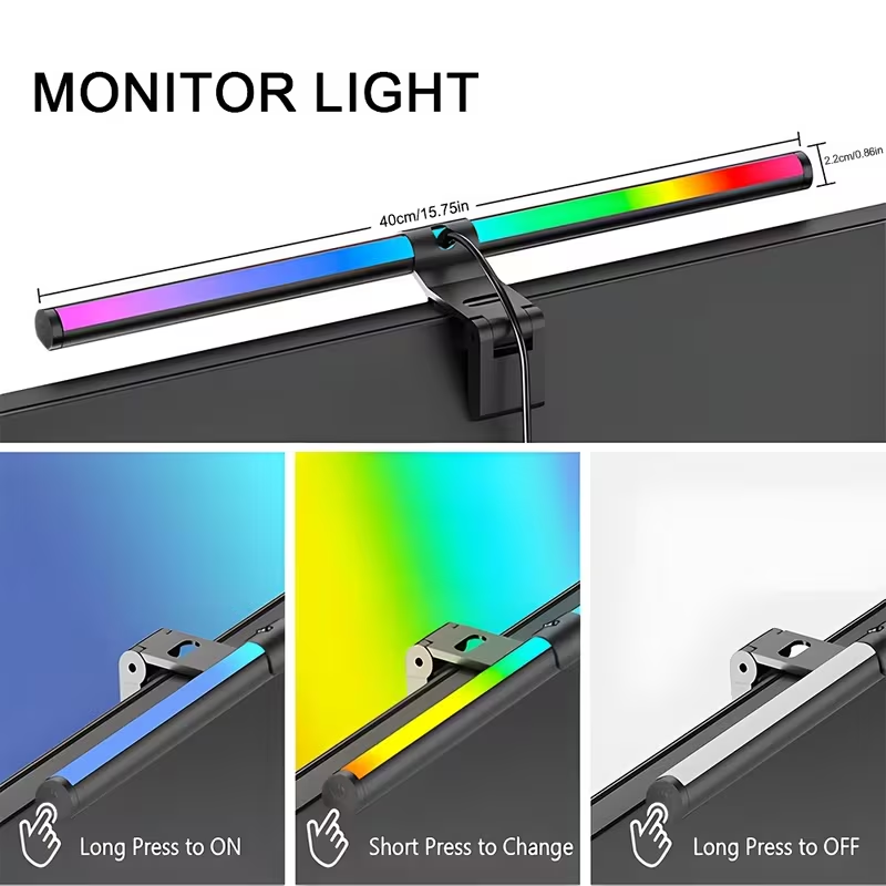 USB Powered LED Monitor Light  - Colour Changing Bulb recension och pris