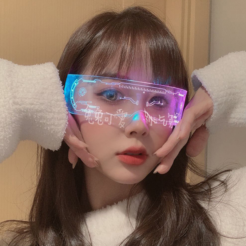 LED Luminous Colorful Sunglass - Lighting Decor Items recension och pris