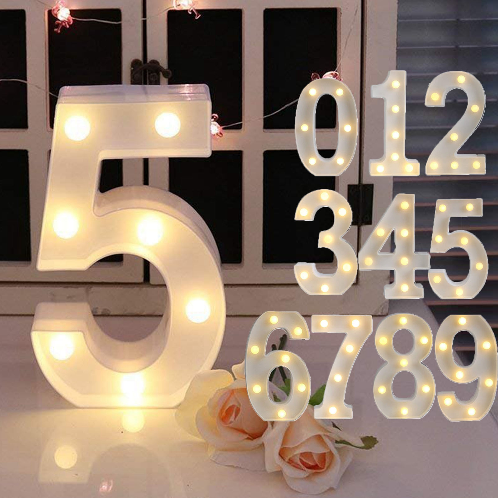 Light Up Letter Led Alphabet N - Lighting Decoration Stand recension och pris