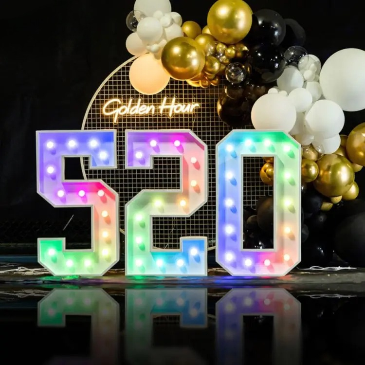 Professional LED Marquee Lette - Light Up Letters Marquee recension och pris