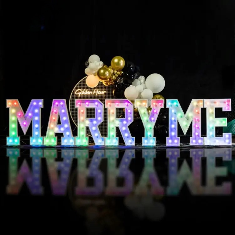 Professional LED Marquee Lette - Light Up Letters Marquee recension och pris