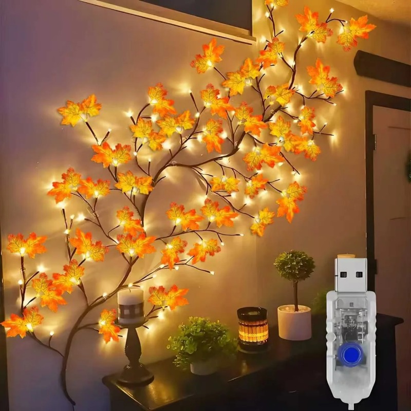 DIY Maple Leaf Rose Pendant US - Home Lighting And Decor recension och pris