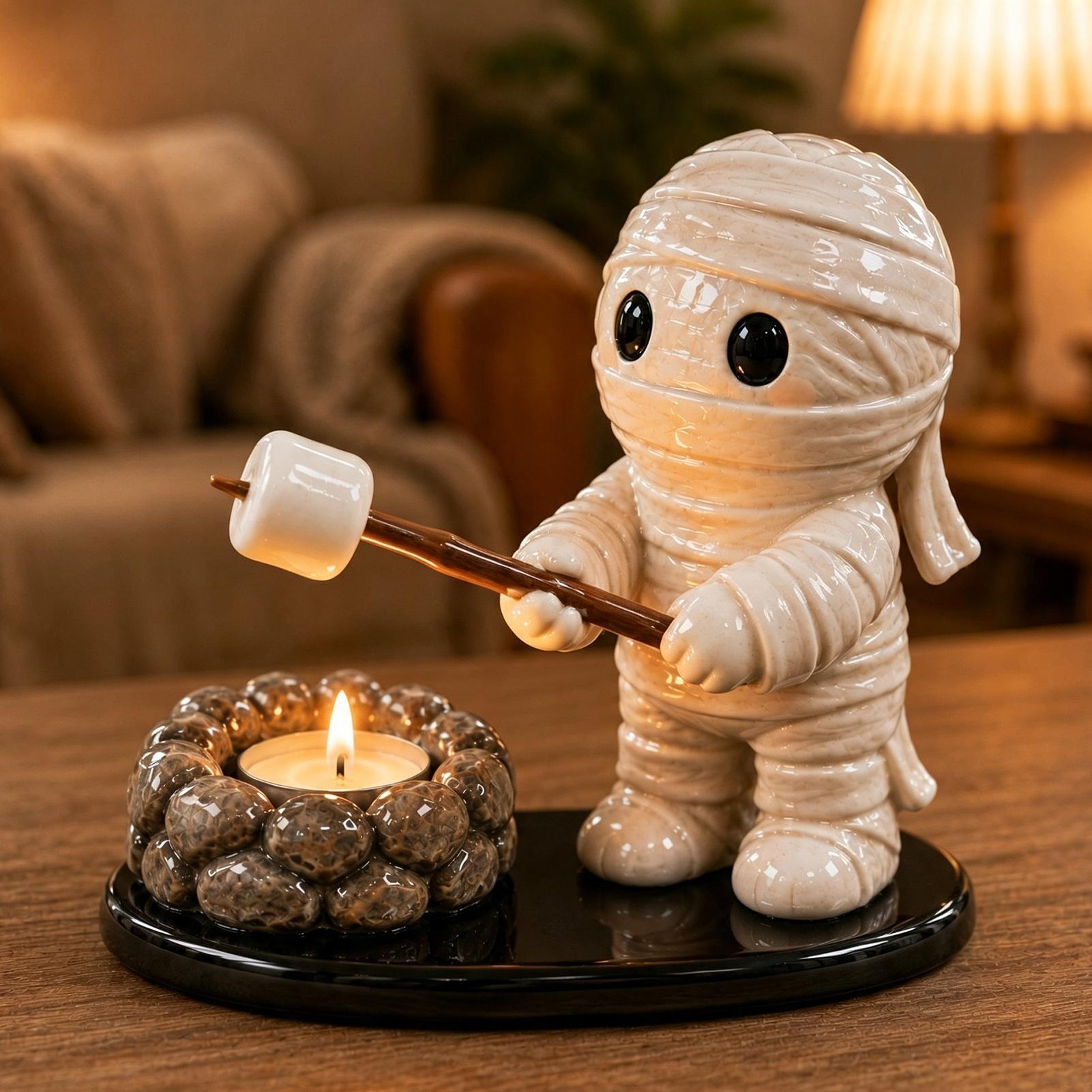 Tea Light Candles Holder Resin - Lighting Decoration Stand recension och pris