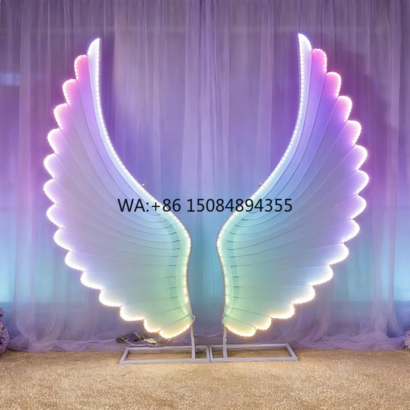 Glowing Angel Wings Light Prop - Lighting Decor Wedding recension och pris