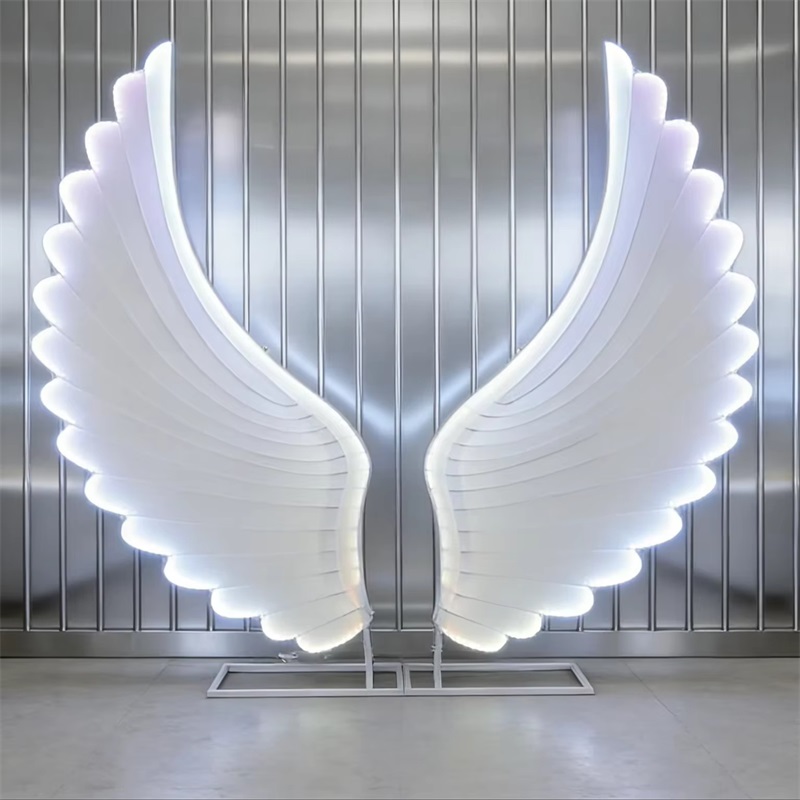 Glowing Angel Wings Light Prop - Lighting Decor Wedding recension och pris