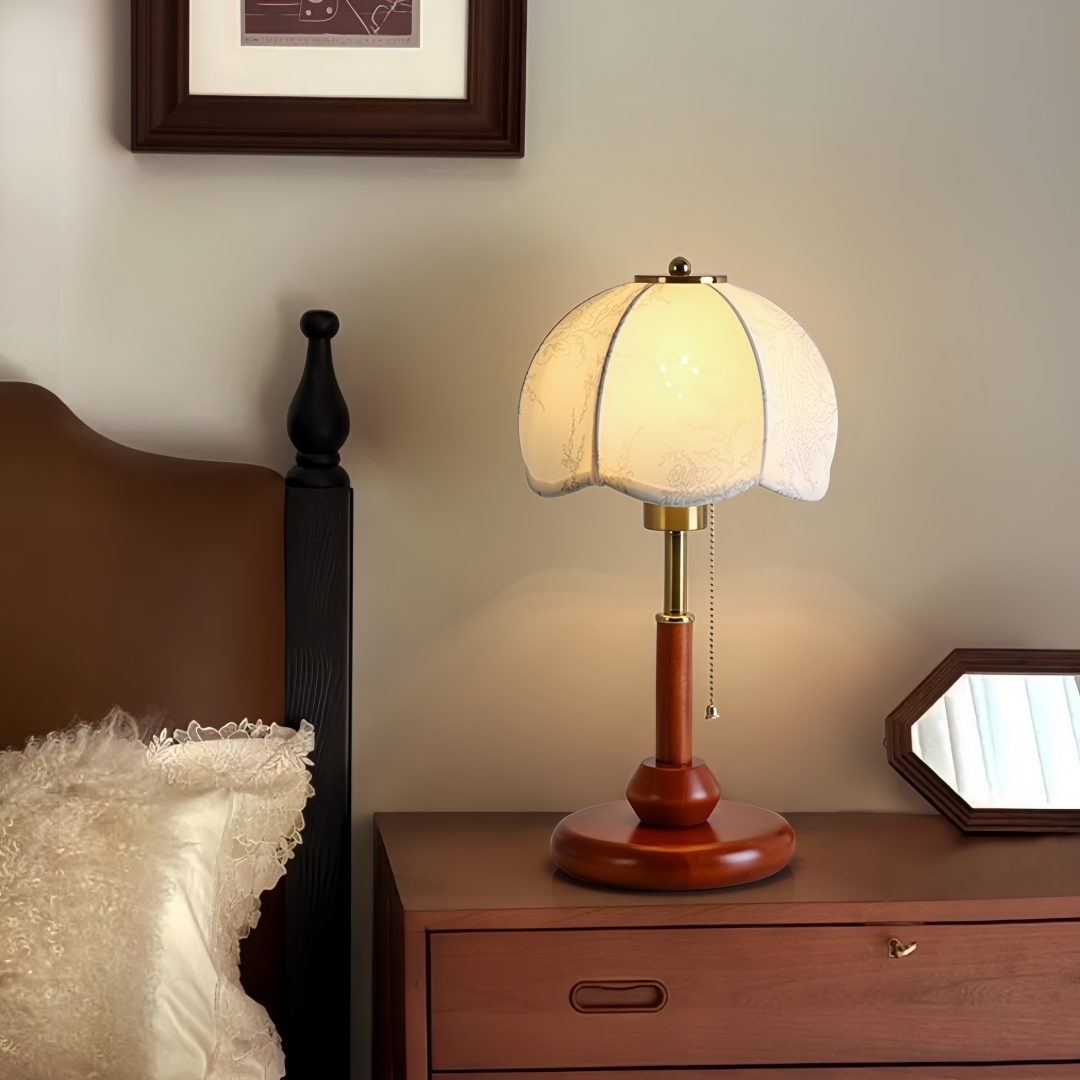 Vintage Scalloped Dome Table L - Home Lighting And Decor recension och pris