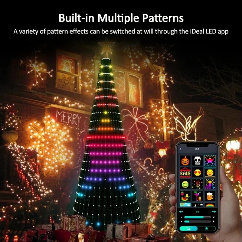 Christmas Star Tree Lights RGB - Home Lighting And Decor recension och pris