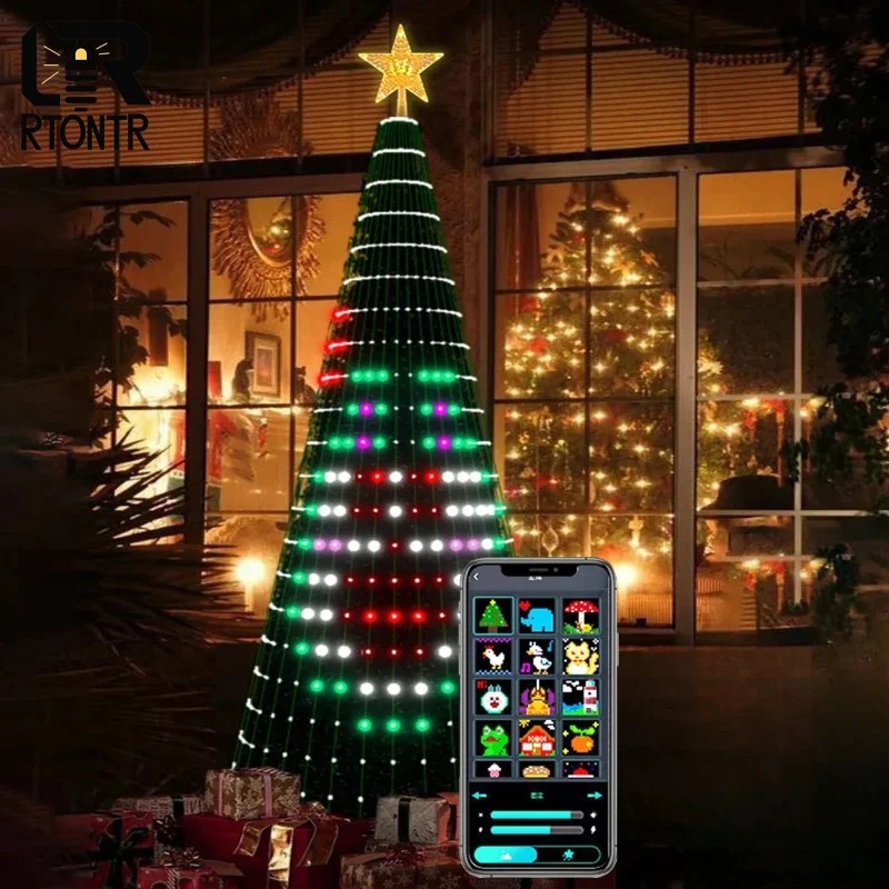 Christmas Star Tree Lights RGB - Home Lighting And Decor recension och pris
