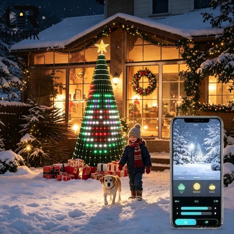 Christmas Star Tree Lights RGB - Home Lighting And Decor recension och pris