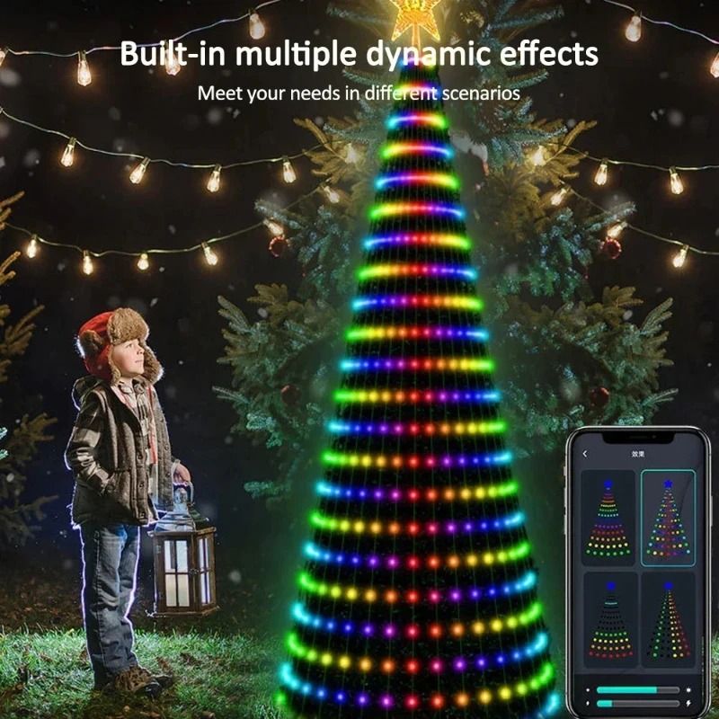 Christmas Star Tree Lights RGB - Home Lighting And Decor recension och pris