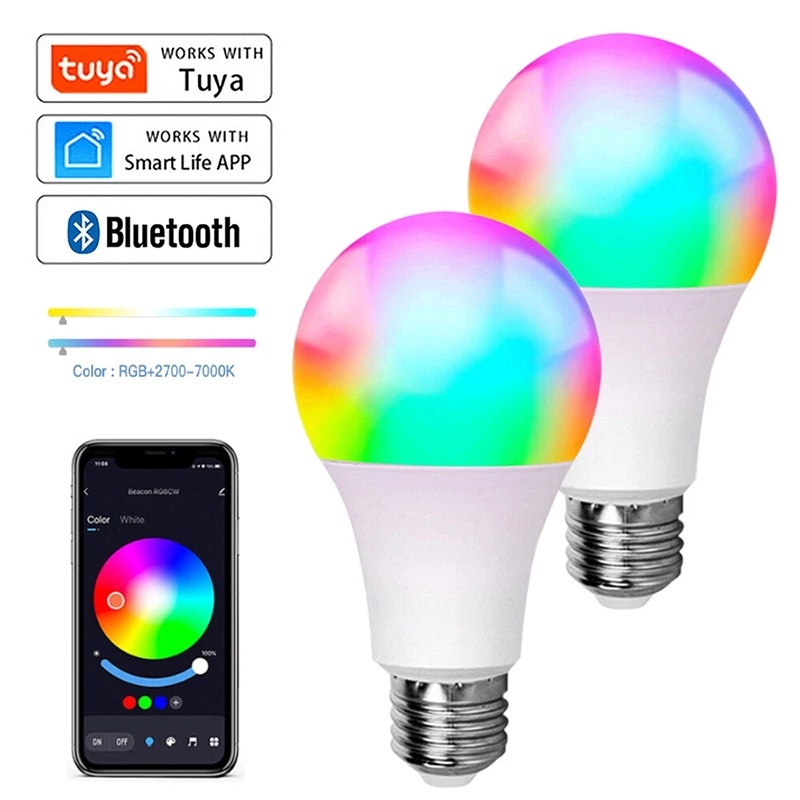 Tuya Bluetooth LED Bulb Dimmab - Colour Changing Bulb recension och pris
