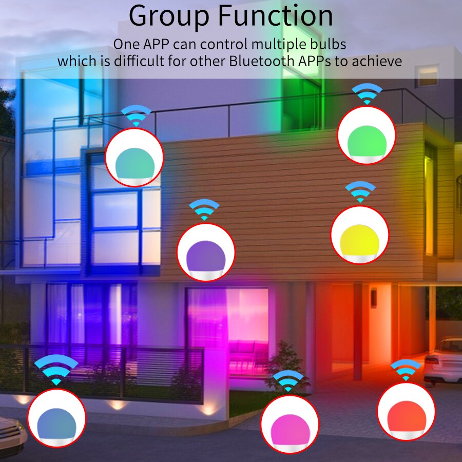 Tuya Bluetooth LED Bulb Dimmab - Colour Changing Bulb recension och pris