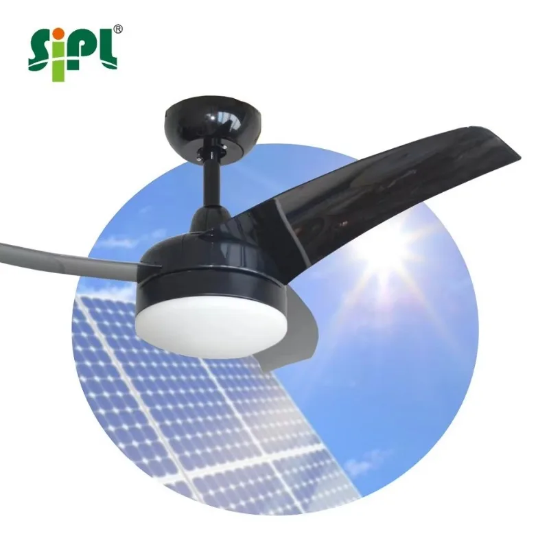 42'' Solar Ceiling Fan with LE - Homestead Lighting & Decor Oconomowoc recension och pris