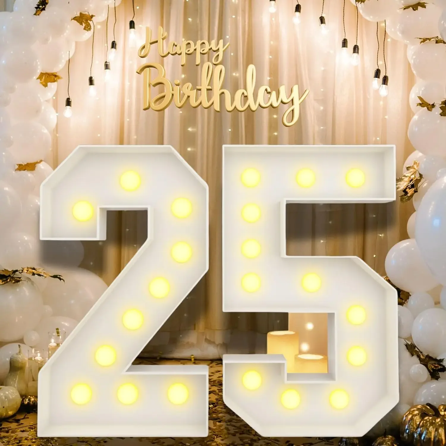 Marquee Light up Numbers with  - Light Up Letters Marquee recension och pris