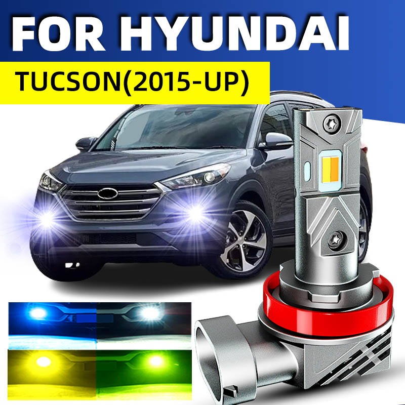 2PCS Car LED Front Fog Lights  - Colour Changing Bulb recension och pris