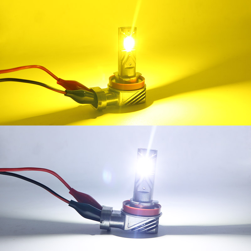 2PCS Car LED Front Fog Lights  - Colour Changing Bulb recension och pris