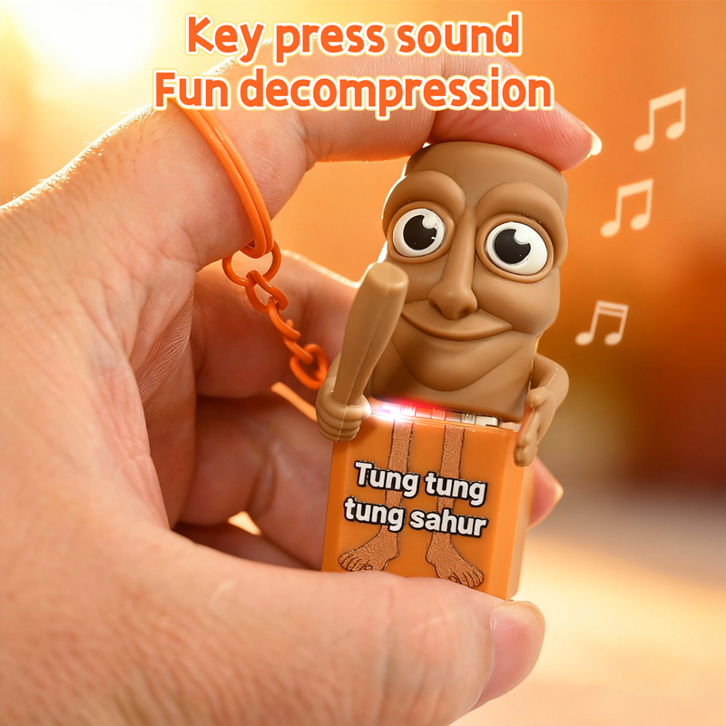 Tung tung tung Sahur Keychain  - Lighting Decor Items recension och pris