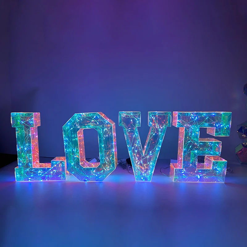 Glam Style LED Marquee Letters - Light Up Letters Marquee recension och pris