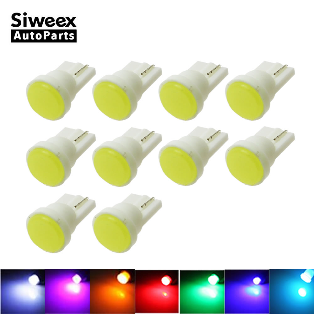 10 Pcs T10 W5W Car Interior LE - Colour Changing Bulb recension och pris