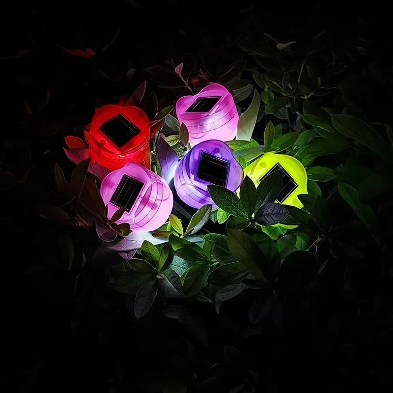 1Pcs Garden Tulip Flower Shape - Lighting Decoration Stand recension och pris