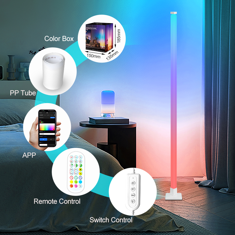 RGB Dimmable Smart Standing LE - Lighting Decoration Stand recension och pris
