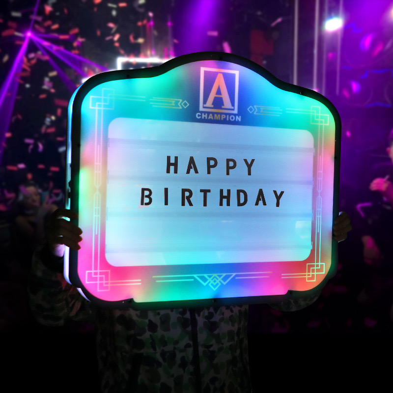 Hot Selling Vip Sign Led Messa - Light Up Letters Marquee recension och pris