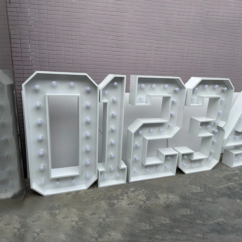 Factory Customized Size Logo 4 - Light Up Letters Marquee recension och pris