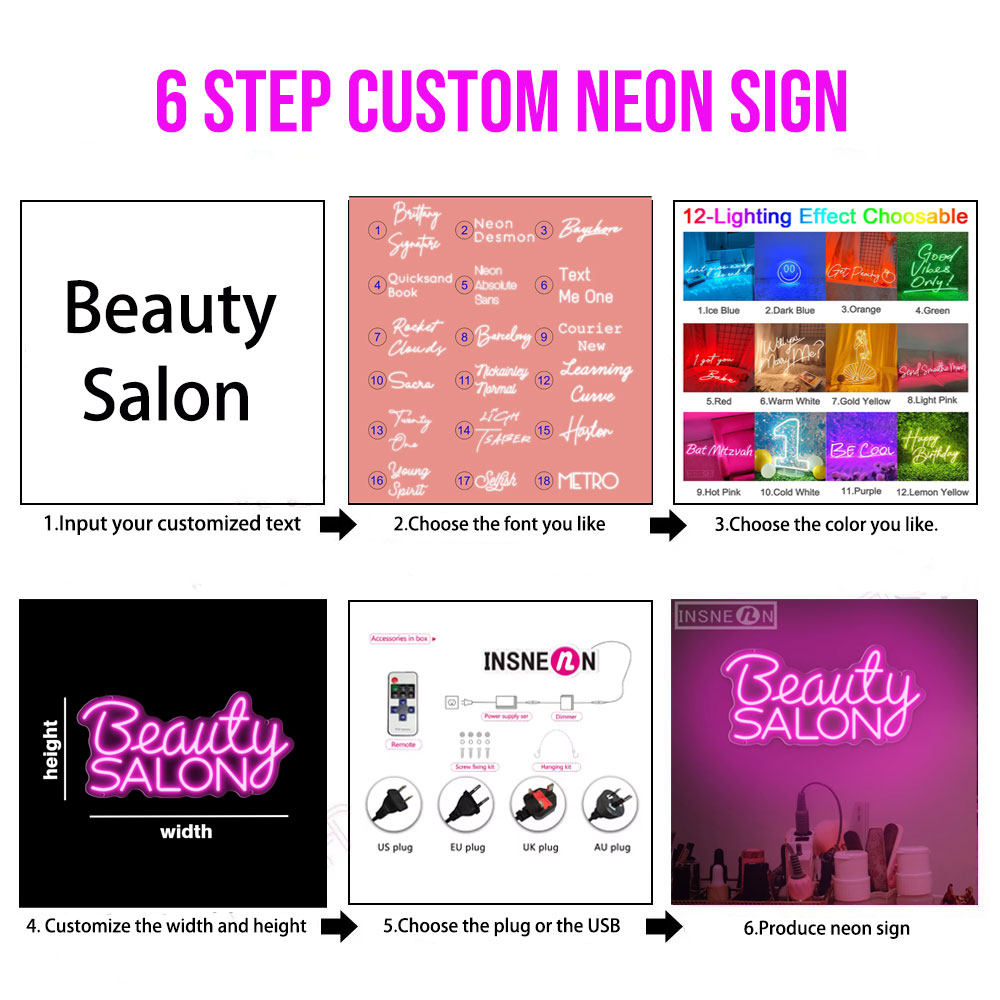 Custom Led Neon Signs LED Ligh - Lighting Decor Items recension och pris