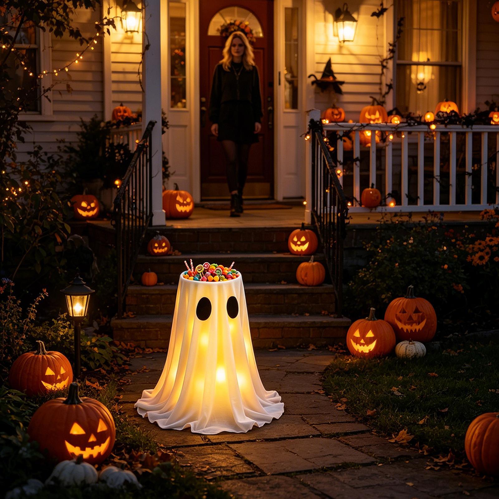 Halloween Ghost Decorations Ou - Lighting Decoration Stand recension och pris