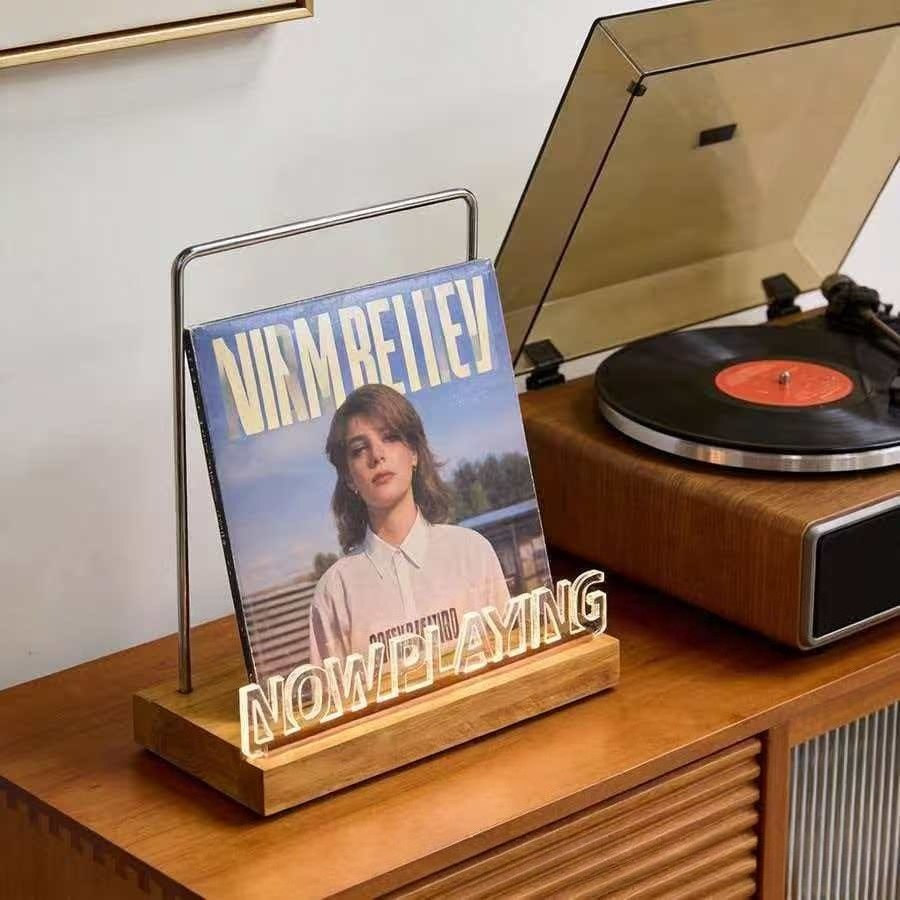 Light Up Vinyl Record Display  - Lighting Decoration Stand recension och pris