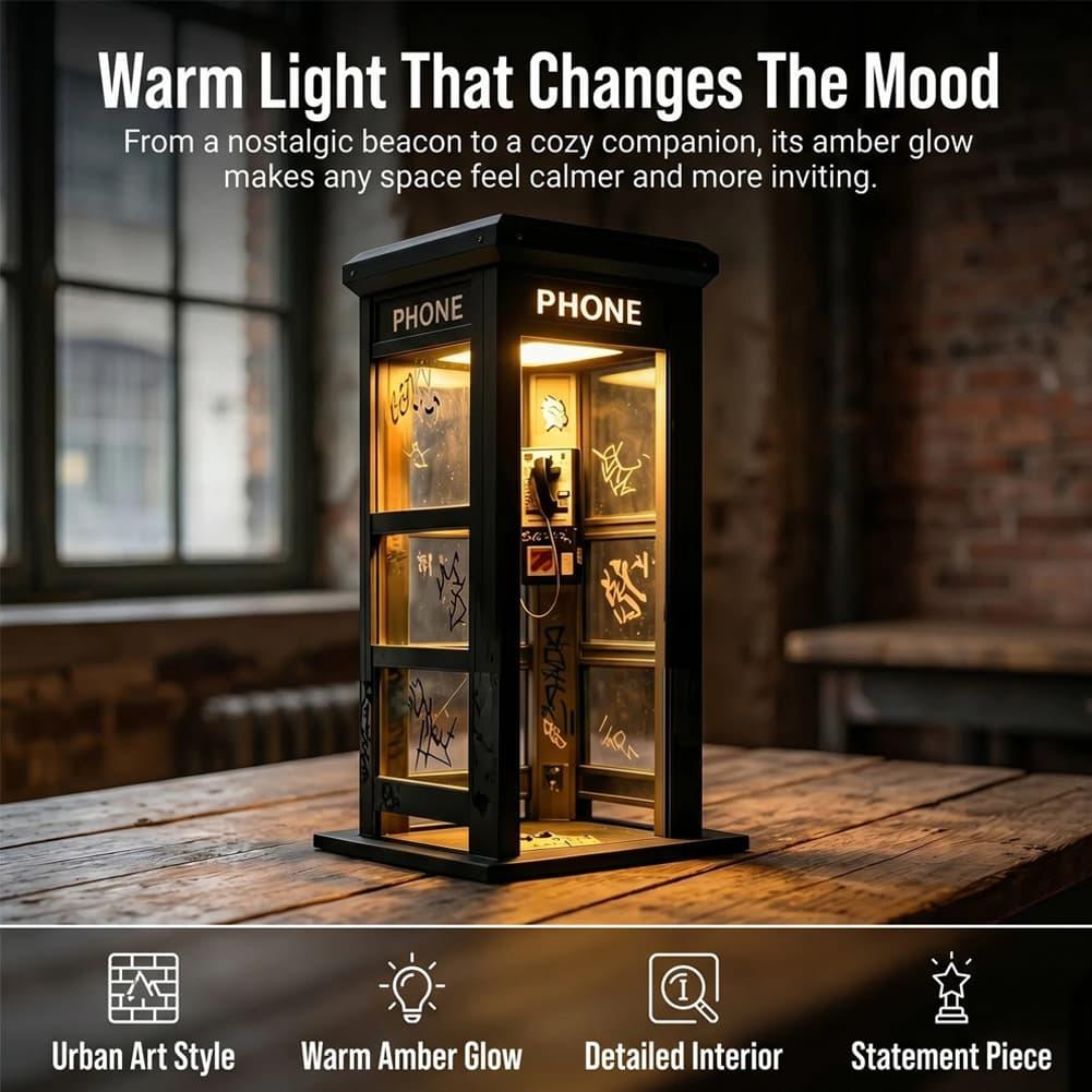 Vintage London Telephone Booth - Home Lighting And Decor recension och pris