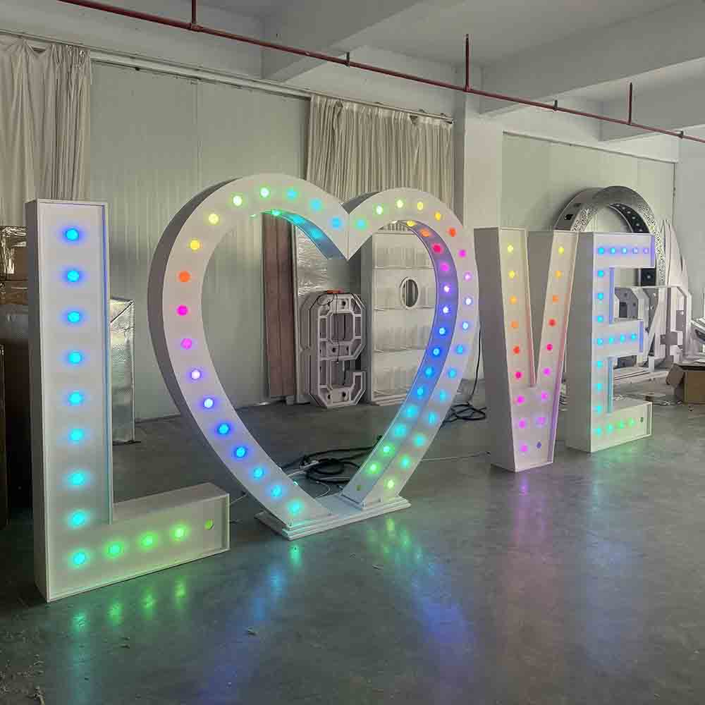Customized Size Logo Large Gia - Light Up Letters Marquee recension och pris