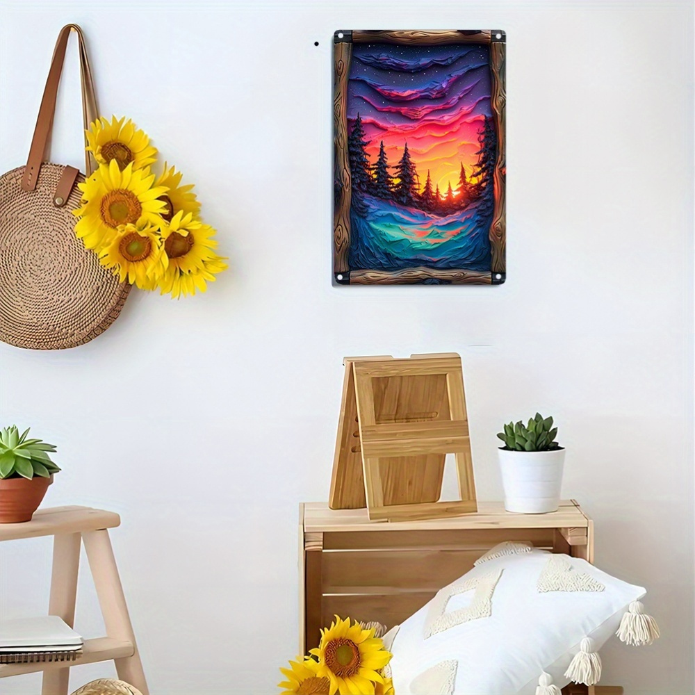 Northern Lights Art Piece, Met - Bathroom Lighting Decor Ideas recension och pris