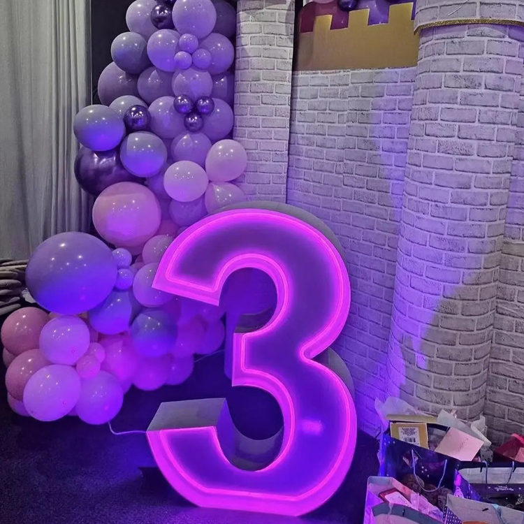 Light Emitting Diode RGB Neon  - Light Up Letters Marquee recension och pris