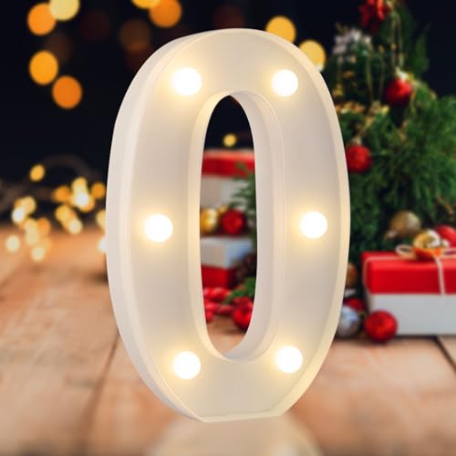 LED Marquee Numbers, 0-9 Light - Light Up Letters Marquee recension och pris