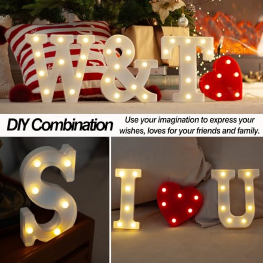 LED Marquee Numbers, 0-9 Light - Light Up Letters Marquee recension och pris