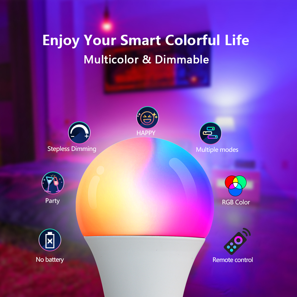 16 Colors RGB Bulb LED Multico - Colour Changing Bulb recension och pris