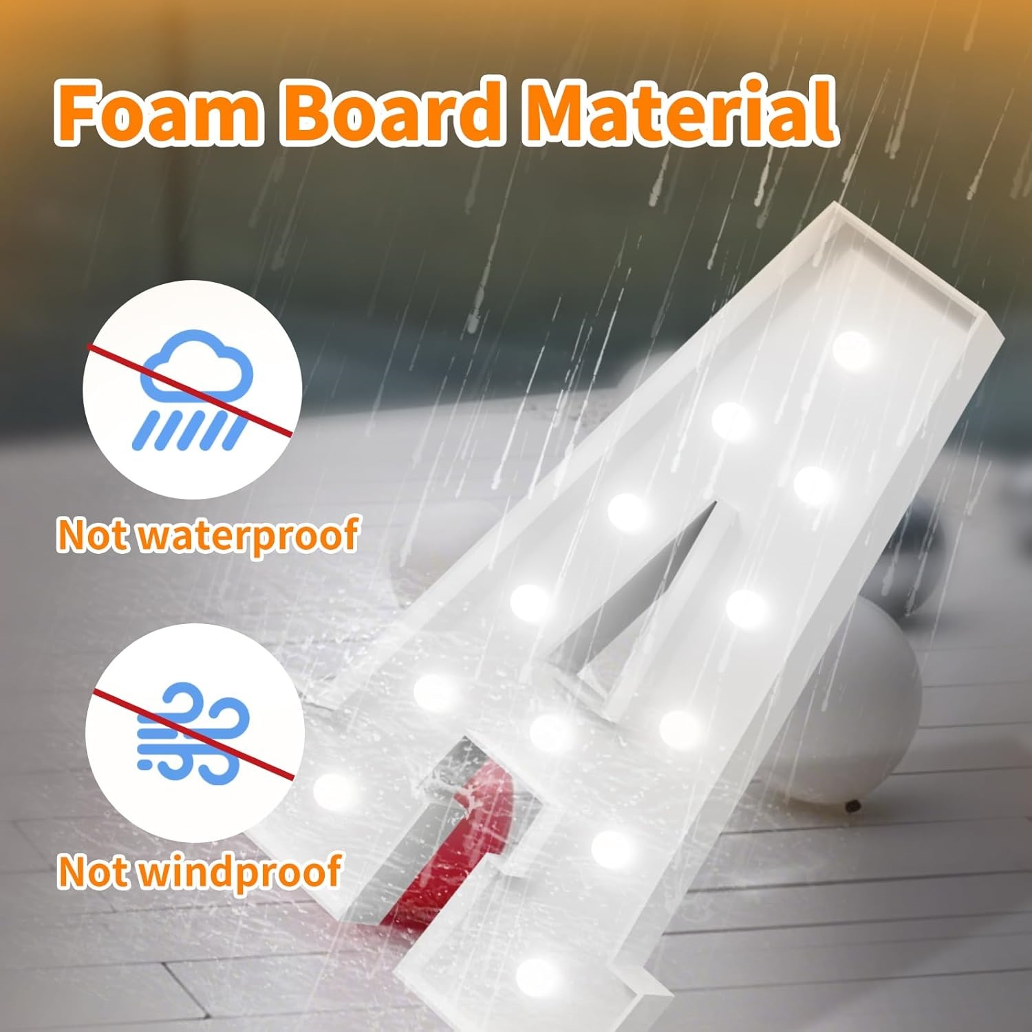 4FT DIY Marquee Light Up Lette - Light Up Letters Marquee recension och pris